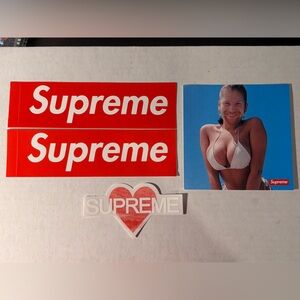 Supreme Aphex Twin Windowlicker Chris Cunningham + Announcing White Sticker SS25